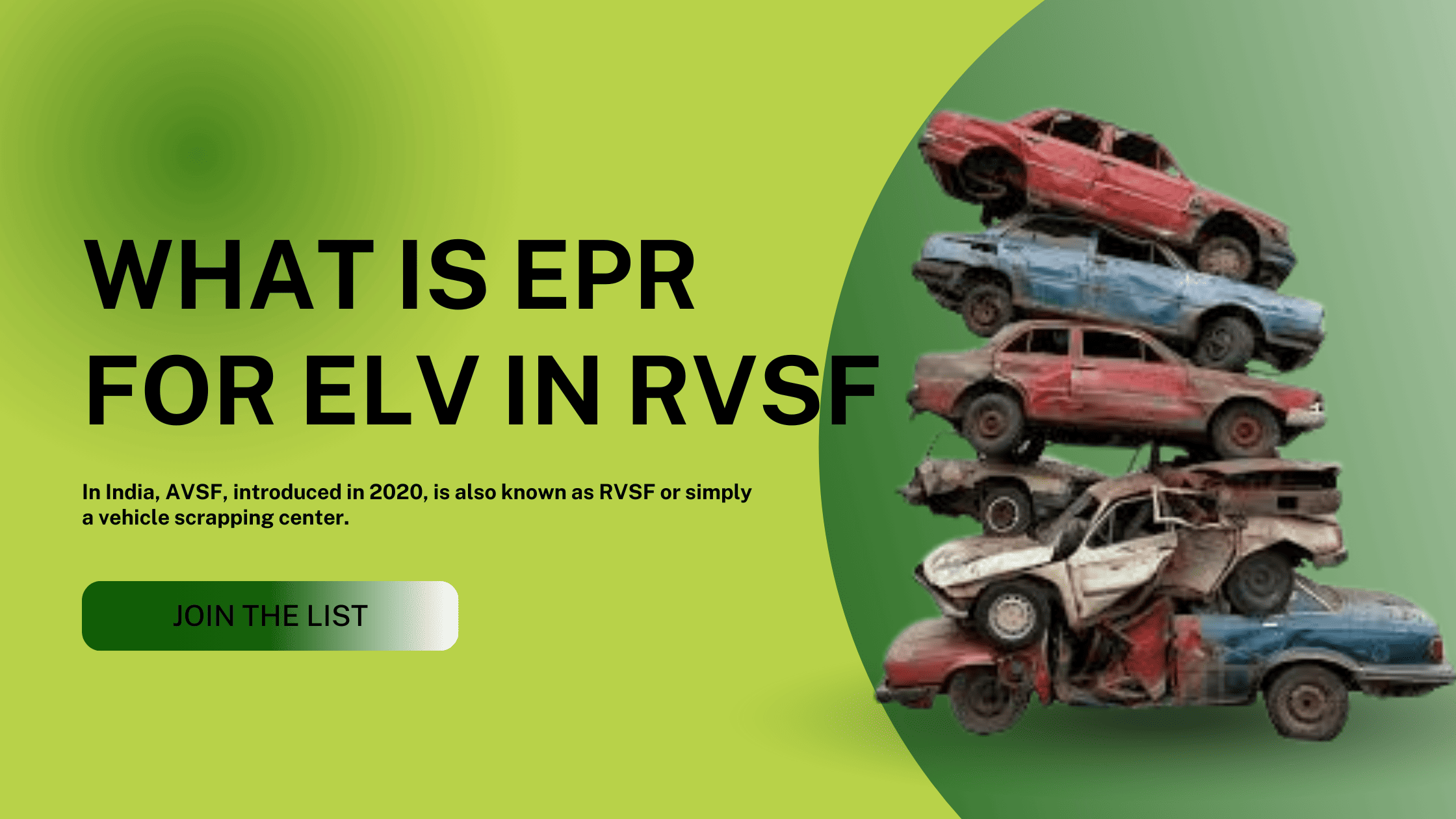What is EPR for ELV in RVSF