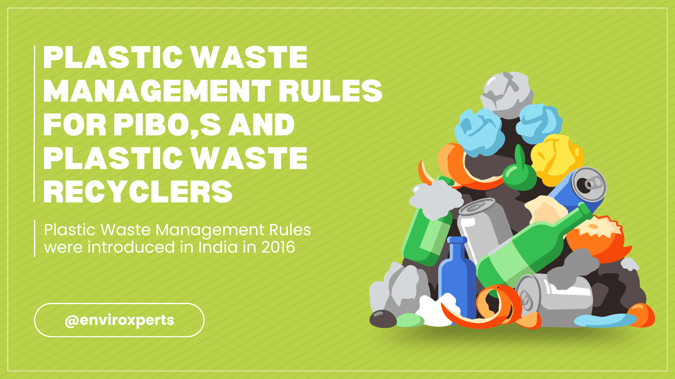 Plastic Waste Management Rules for PIBO,s and Plastic Waste Recyclers