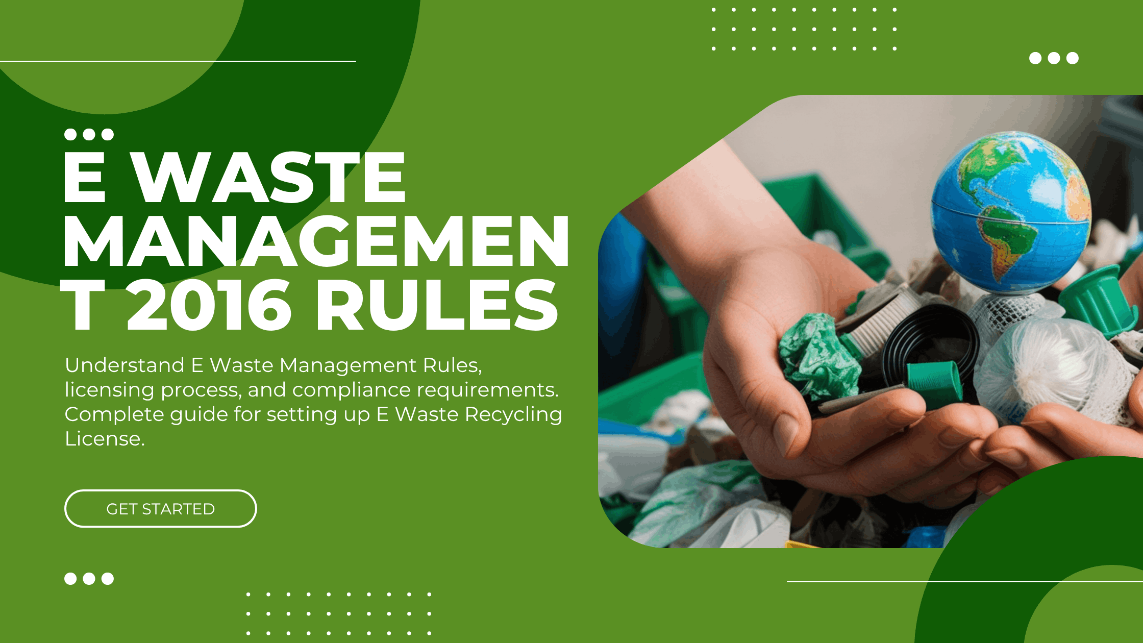 How to ProcessE waste Recycling Plant setup in India