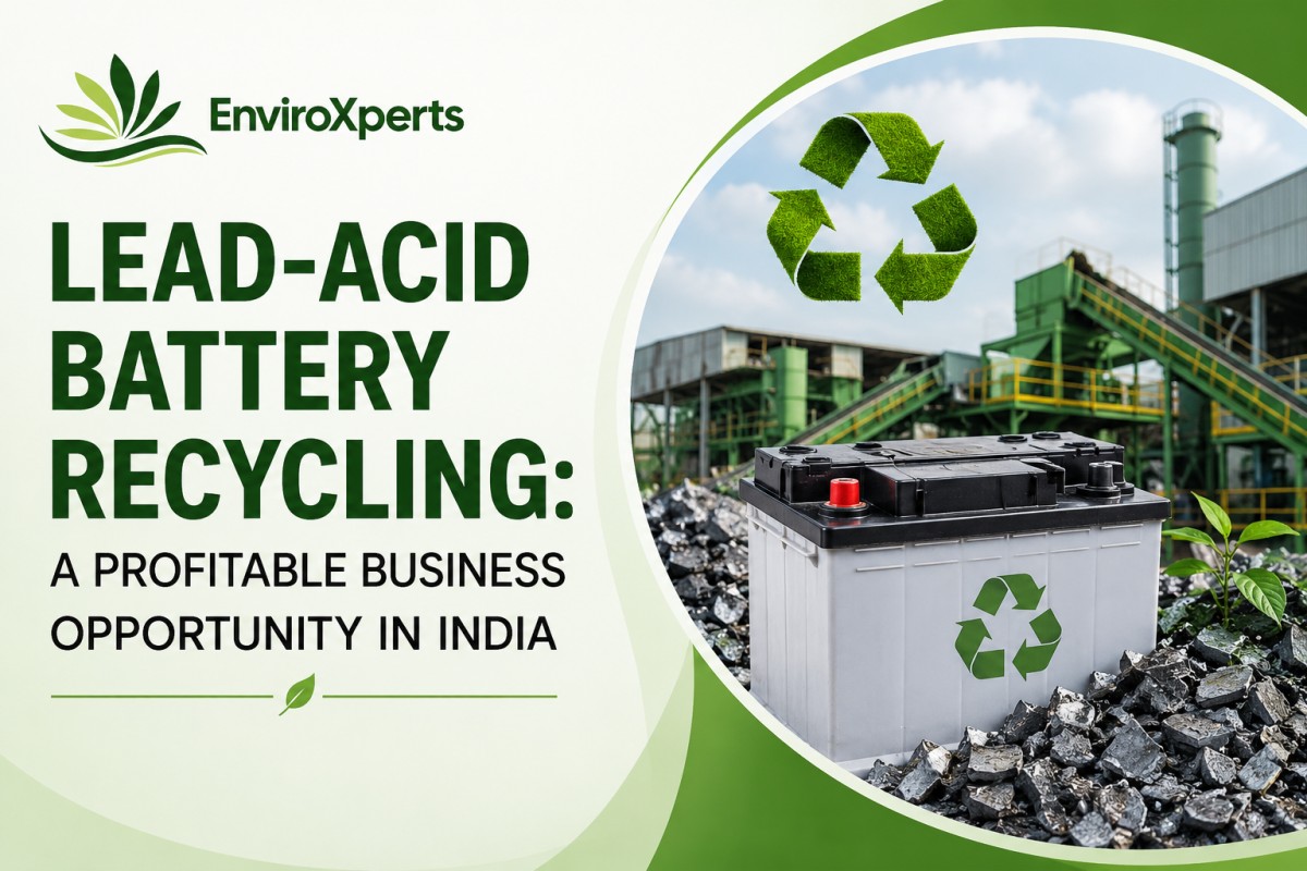 Lead Acid Battery Recycling Business Opportunity in India