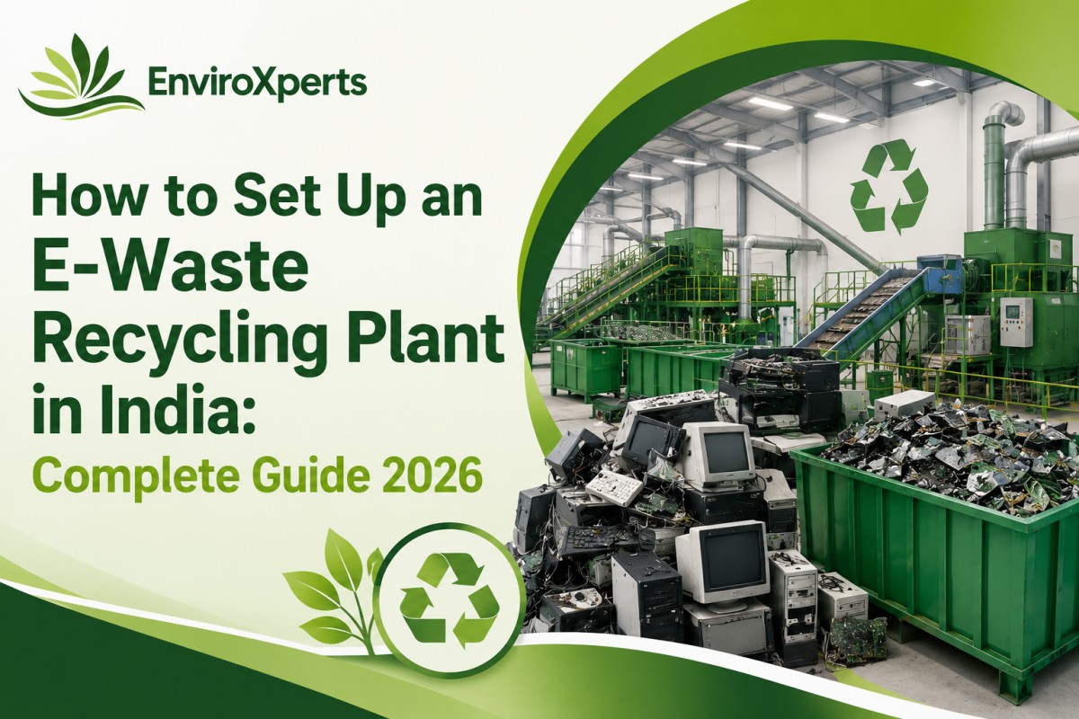 How to setup E waste recycling plant in India