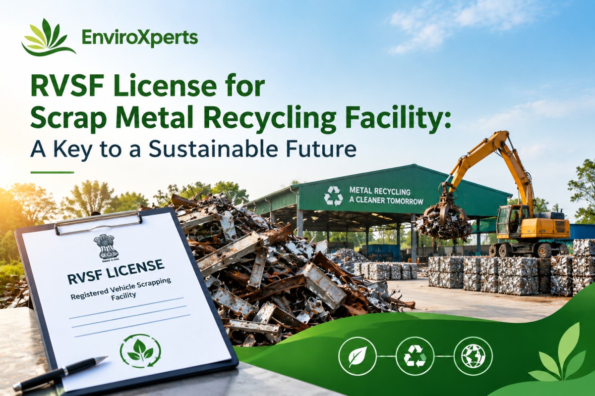 RVSF License for Scrap Metal Recycling Facility