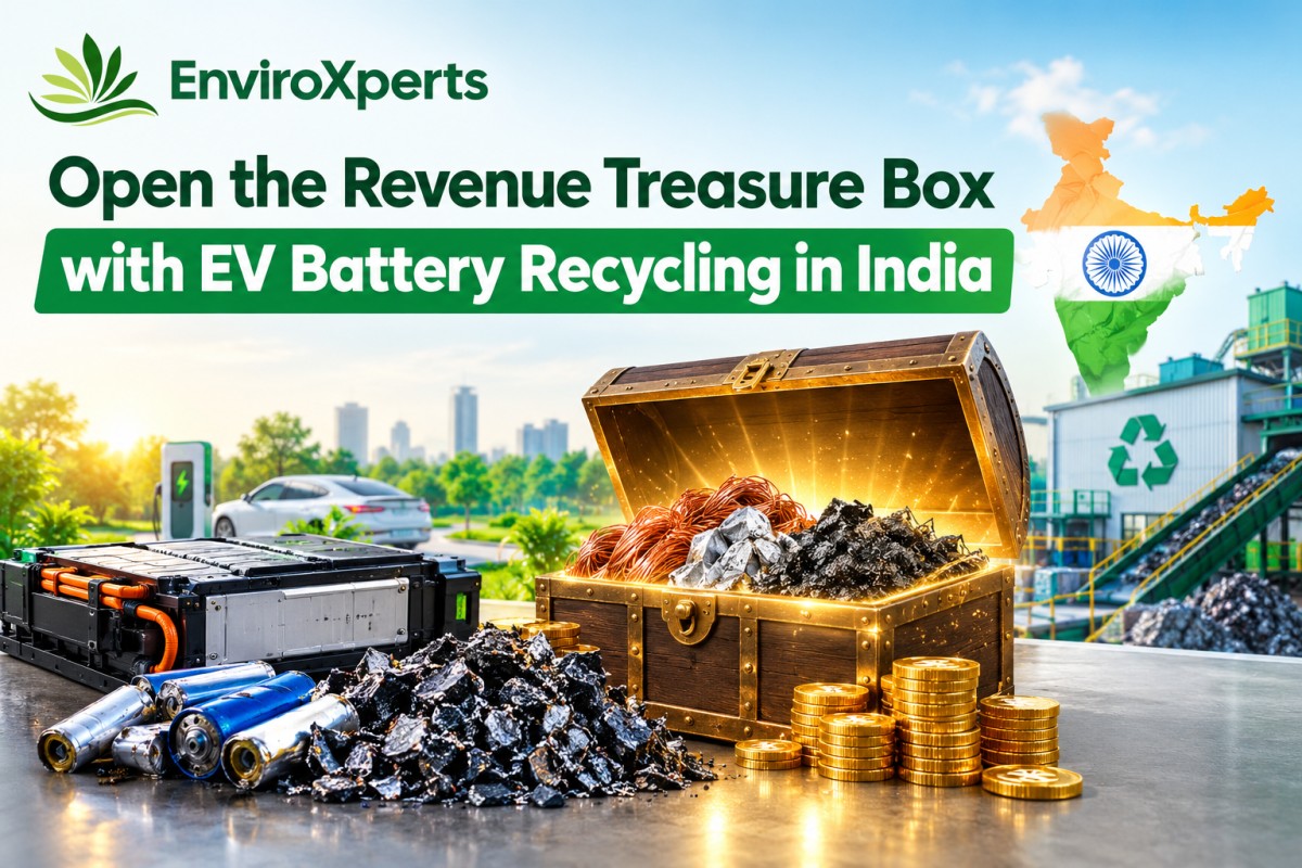 Open the revenue treasure box with EV battery recycling in India